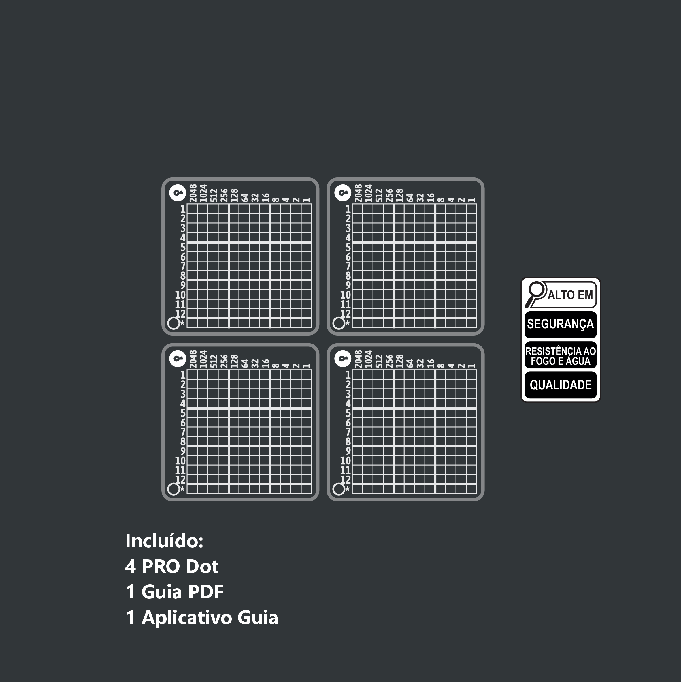 PRO Dot 4 Protege Dot (Apenas as Placas) Hardware Wallets