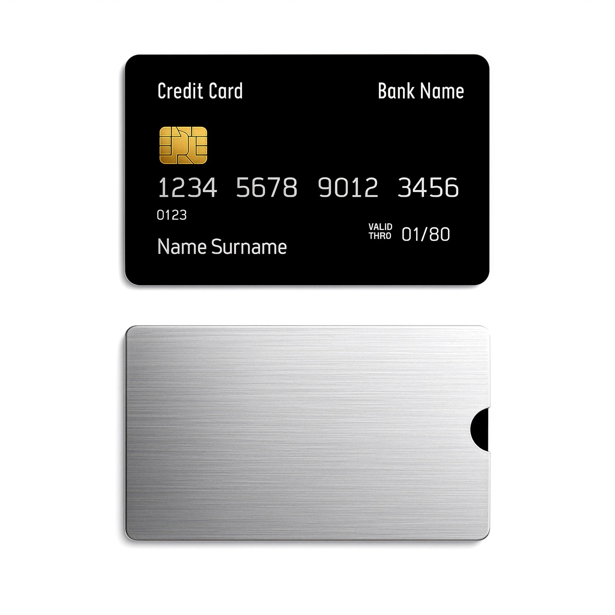 Porta Cartão Bloqueador de Sinal (ANTI FURTO)